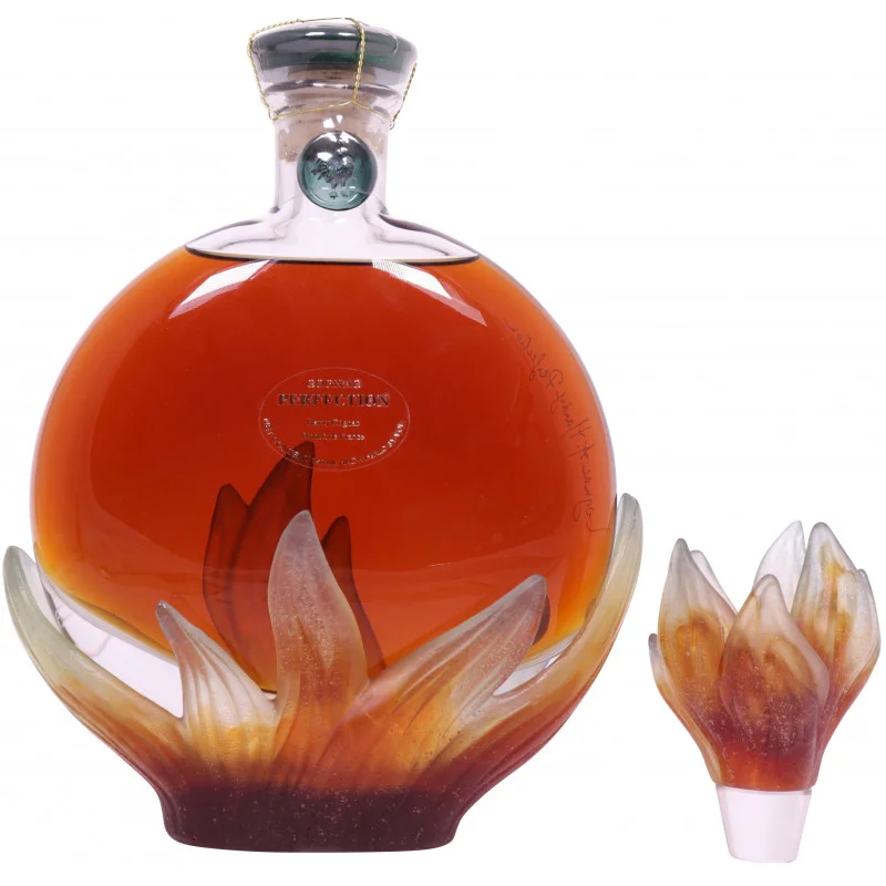 Zafiro-Hardy-Perfection-front Bottle of Hardy Perfection Cognac Fire edition