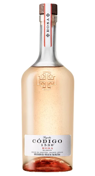 Codigo-1530-Rosa-Blanco-bottle Codigo 1530 Rosa Blanco tequila bottle
