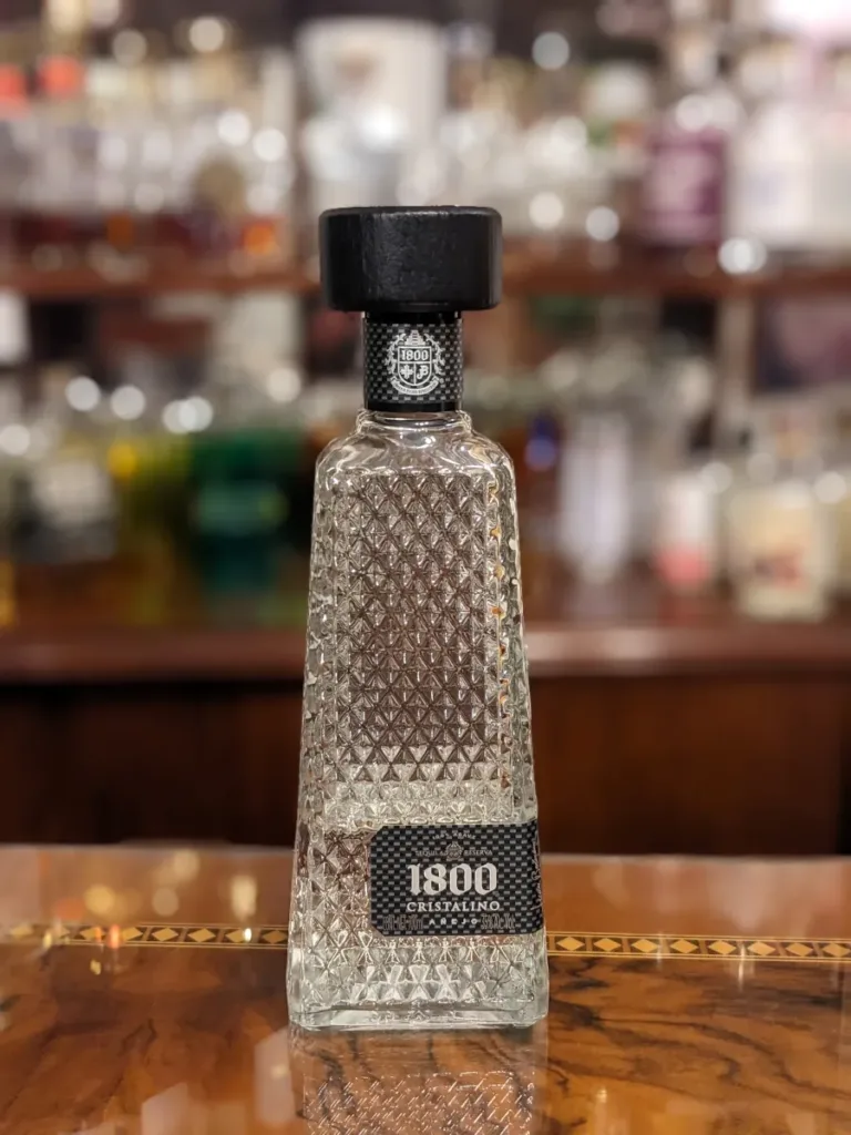1800 Cristalino Tequila Bottle
