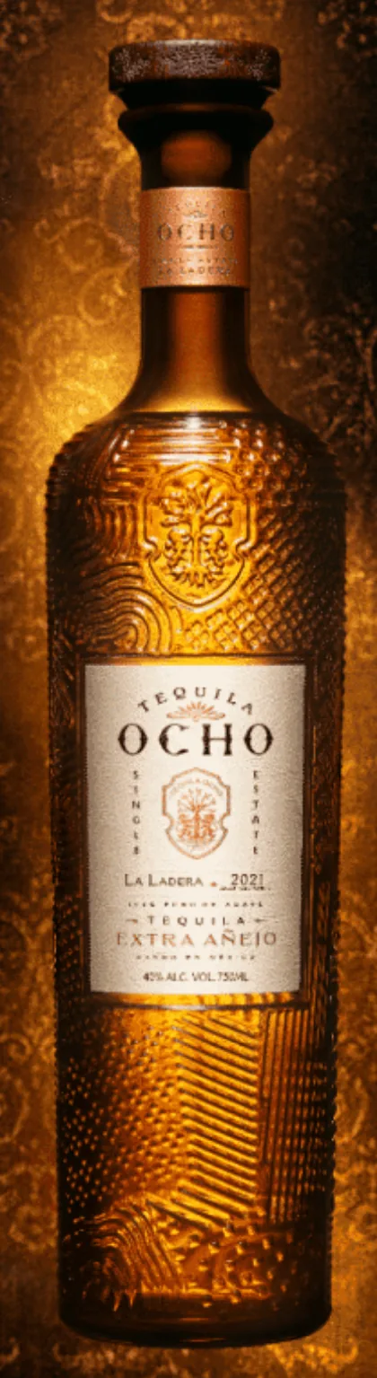 Tequila Ocho Extra Añejo bottle