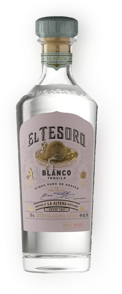 El Tesoro Blanco bottle