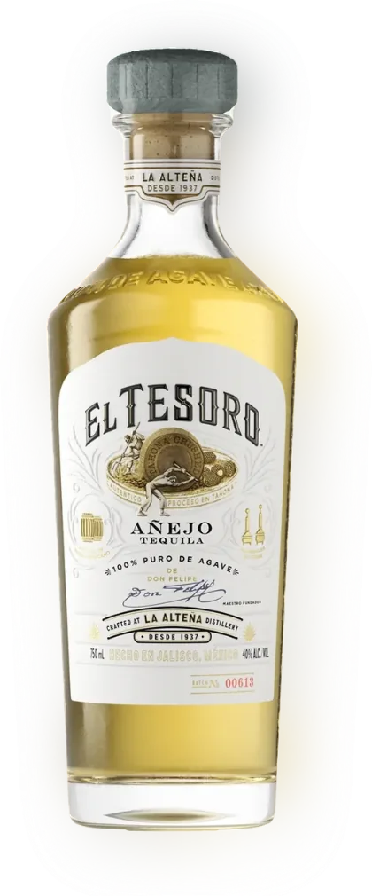 El Tesoro Añejo bottle
