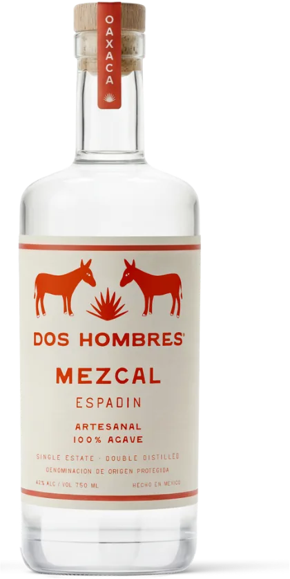 Dos Hombres Espadín Mezcal bottle