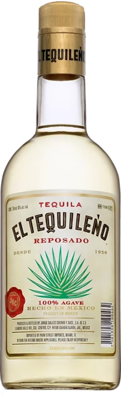 El Tequileño Reposado bottle